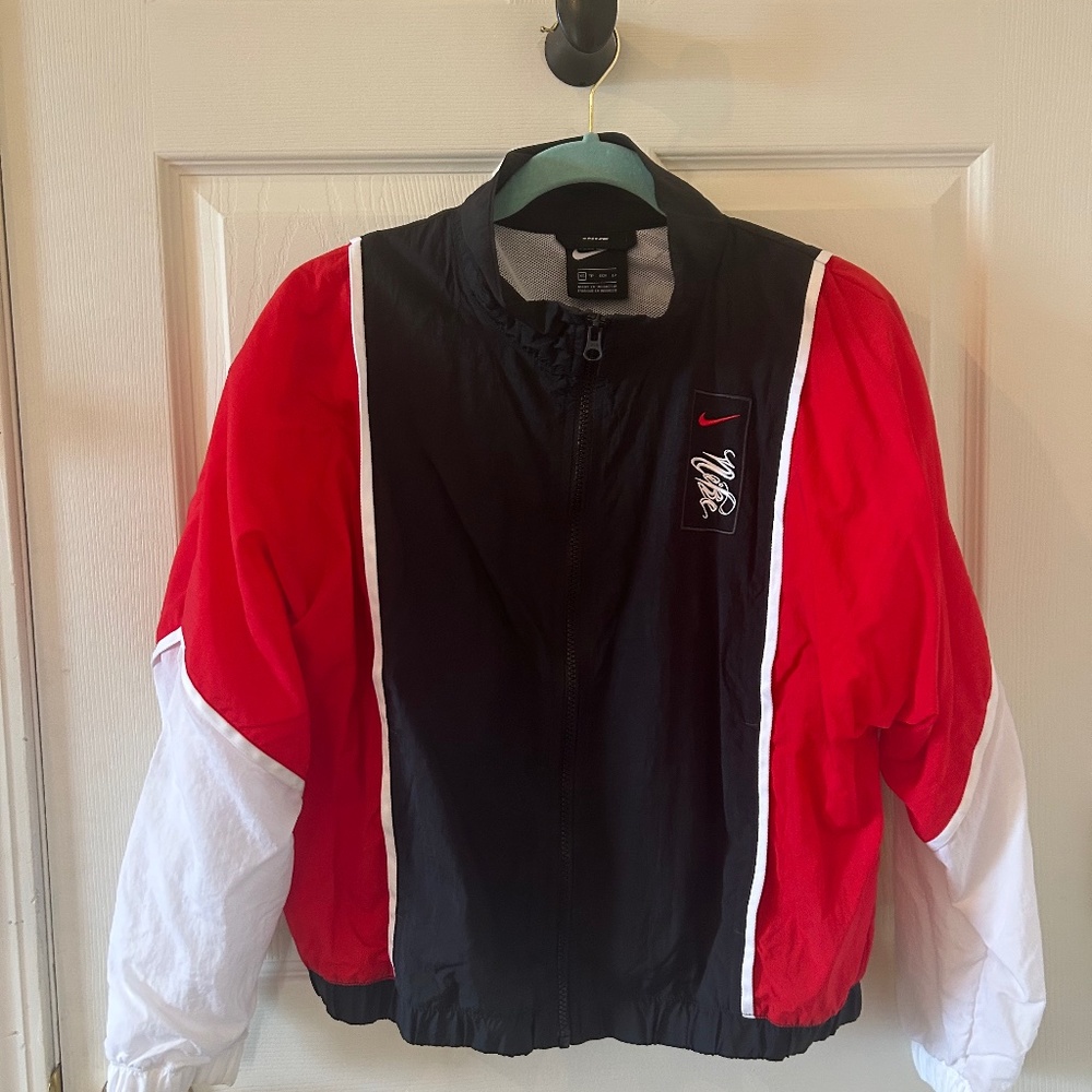 Red Nike Windbreaker